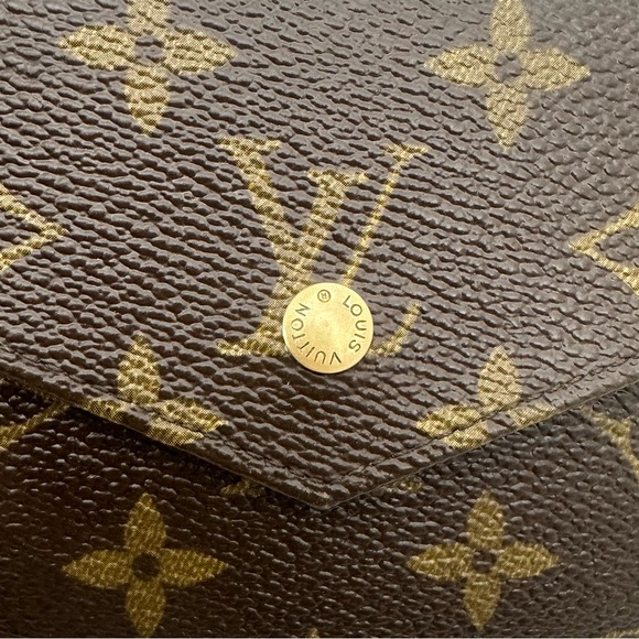 Authentic Louis Vuitton Monogram Elise compact wallet excellent condition - Picture 12 of 15